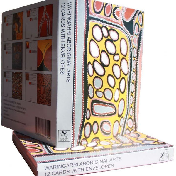 Waringarri Aboriginal Arts - Card 12 Pack of 6 designs (m/bsu003)
