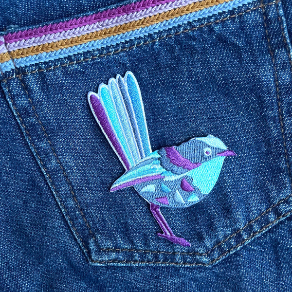 Braw Paper Co. -  Iron on Patches (tri079)