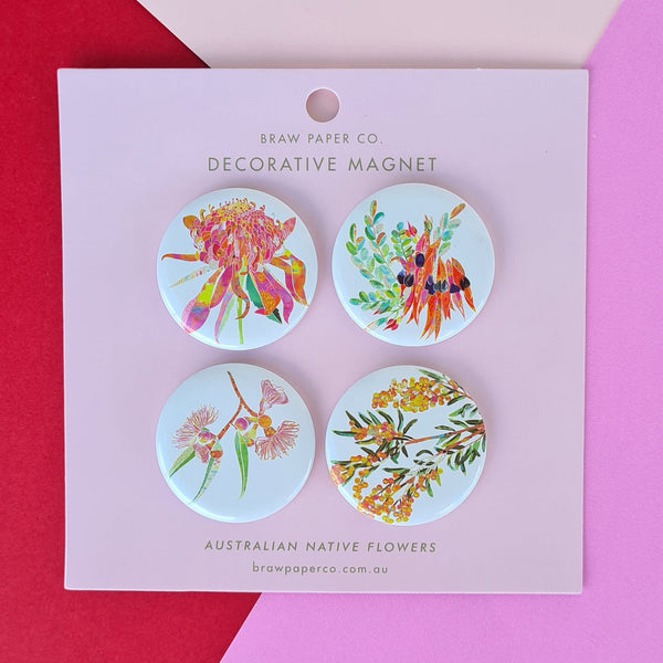 Braw Paper Co. - Pack of 4 Magnets (tri073)