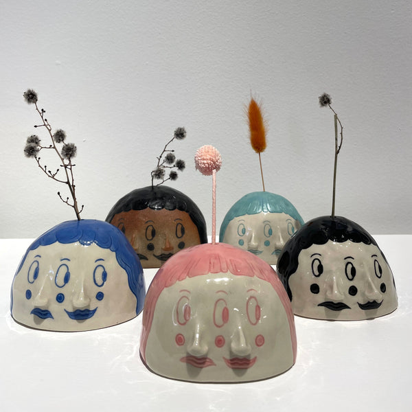 Coby McDougall - 'Bloom Baby' Small Two-Faced Head (cmcd001)