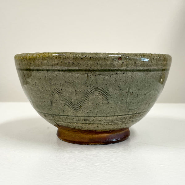 Martin Baxter - Woodfired Celadon Bowl (mba014)