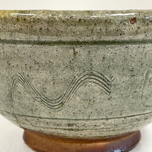 Martin Baxter - Woodfired Celadon Bowl (mba014)