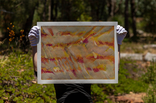 Ronan Lane - 'standing. stone. circle' Print (rlan04)