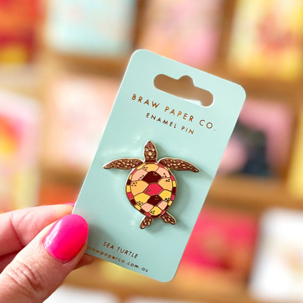 Braw Paper Co. - Various WA Flora and Fauna Enamel Pins (tri057)