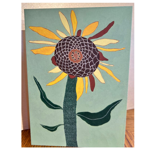Louise Hamill - Sunflowers Card (m/lha027)