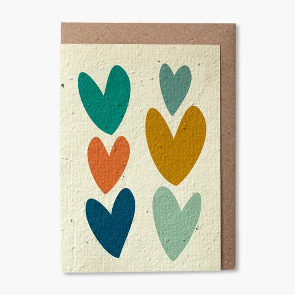 Paper & Bloom - Lovehearts, Plantable Cards (m/pbl007)