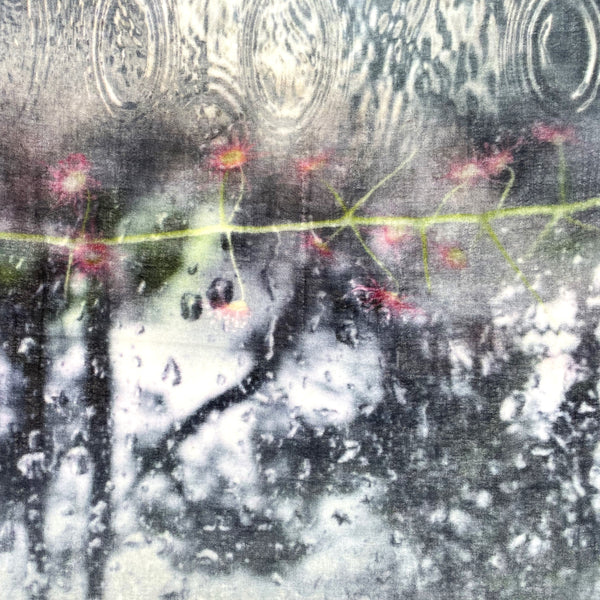 Chrisea Designs - 'Rainy Days' Wool/Silk Wrap (cde024)