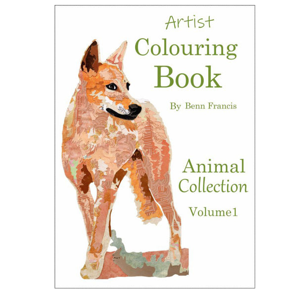 Benn Francis - Animals Colouring Book - Volume 1 (bfr050)