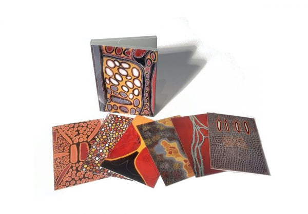 Waringarri Aboriginal Arts - Card 12 Pack of 6 designs (m/bsu003)