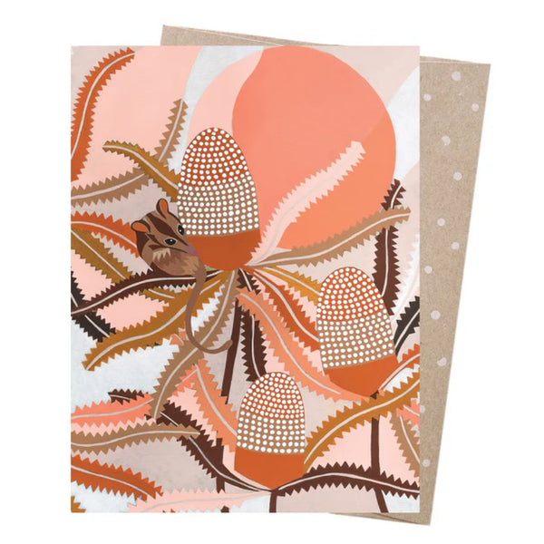 Helen Ansell - Earth Greetings Single Card with Envelope (m/han003)