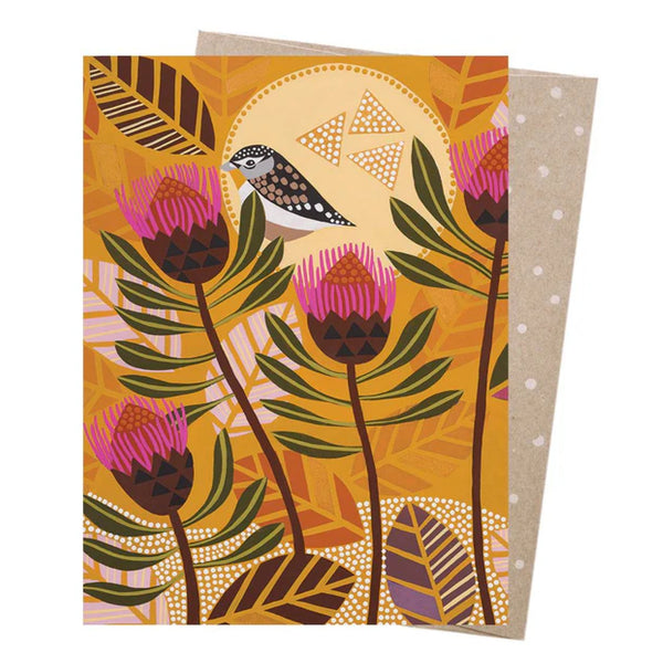 Helen Ansell - Earth Greetings Single Card with Envelope (m/han003)