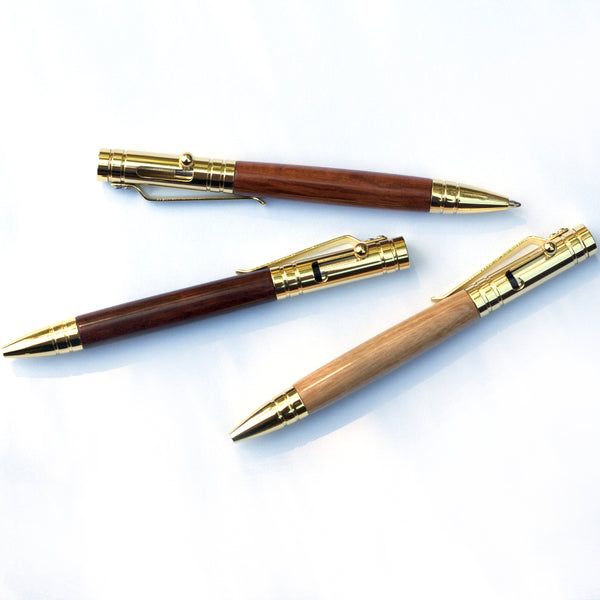 Richard Barkman - Various Timber Monogram Pens (rba001)