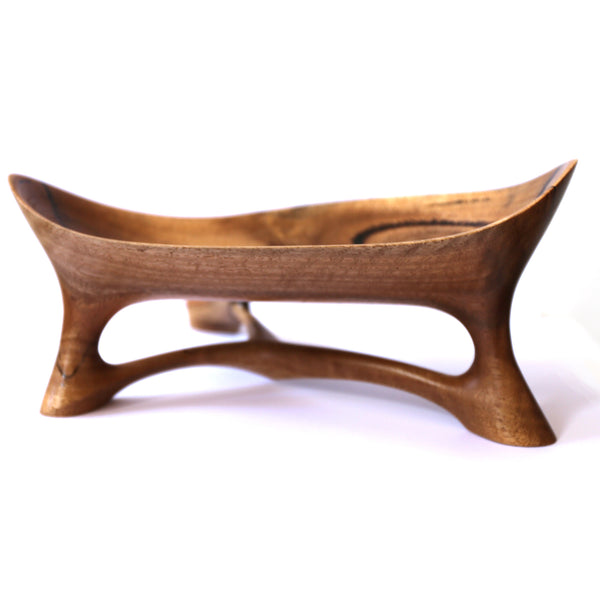 Adam Niven - Sculptural Bowl in Marri Hand Carved, Formed and Sanded (aniv18)