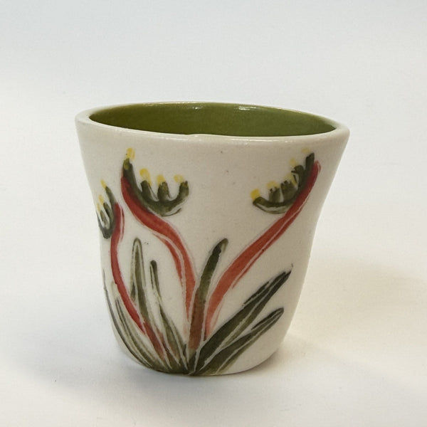 Forrest Road Studios - Porcelain Hand Painted Slip Cast Egg cups (tjac020)