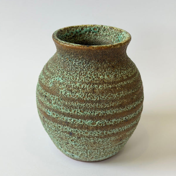 Liz Berry - Weathered Green Bud Vase (lbe049)