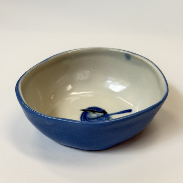 Forrest Road Studios - Porcelain Hand Painted Slip Cast Small Dish (tjac007)