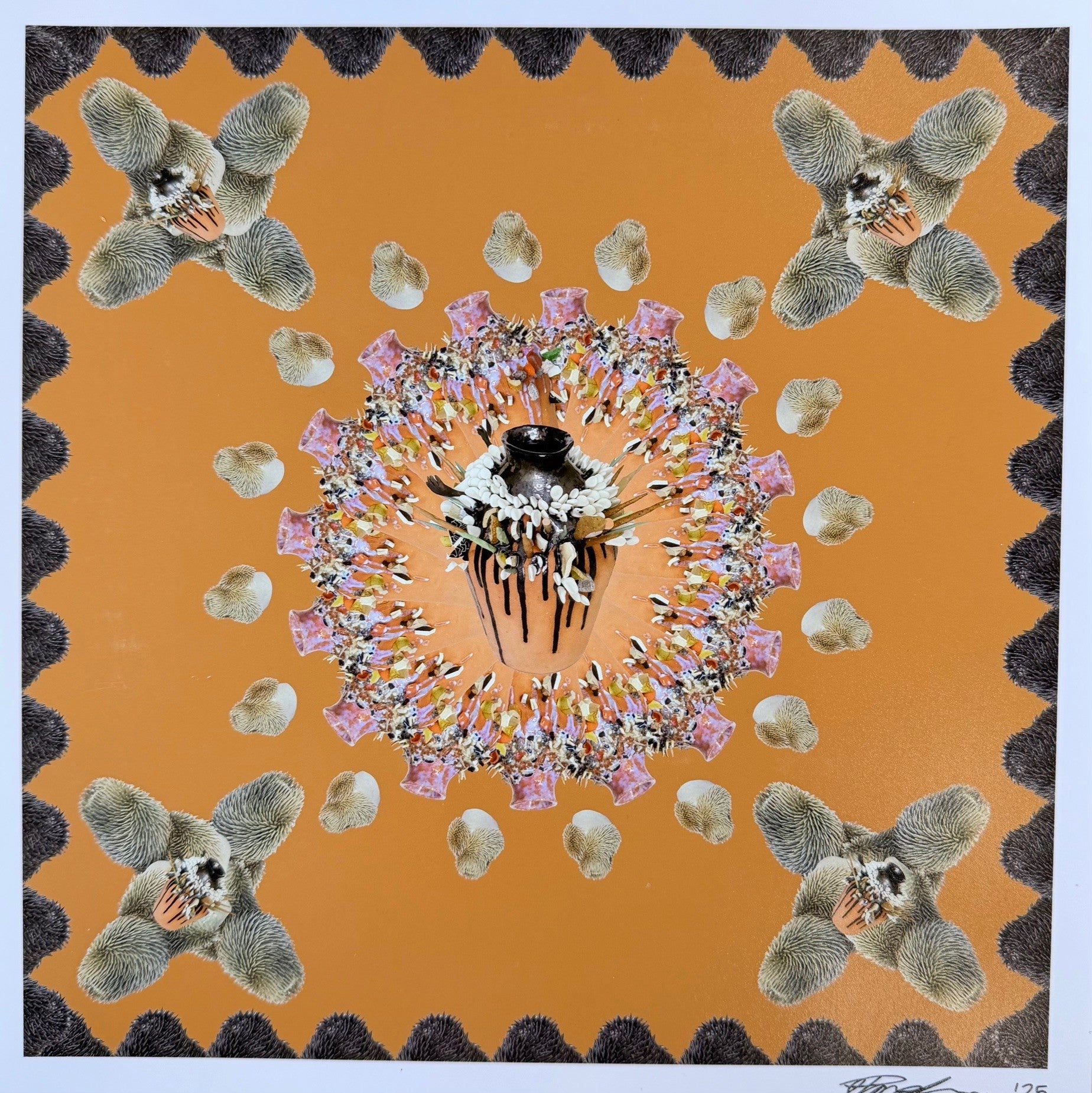 Holly O'Meehan - 'Vase Spiral' Digital Print 25 x 25cm (home052 ...
