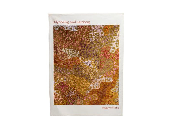 Peggy Griffiths - Tea Towel - Represented by Waringarri in collaboration with AACHWA, Make it Real (m/aac007)
