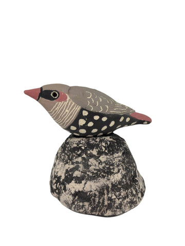 Trudy Hardman - 'Spotted Pardalote' - Ceramic Sculpture (tha002)