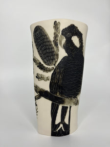 Forrest Road Studios - Porcelain Hand Painted XL Vase (tjac018)