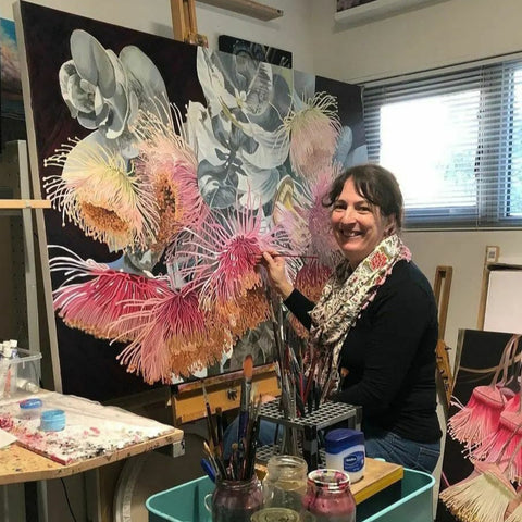 BOTANICAL PAINTING IN OILS AND ACRYLICS | STACY GARDOLL