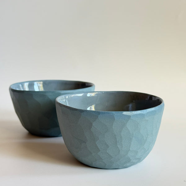 Michelle Karsdorp - Porcelain Faceted Small Bowl (mka010)
