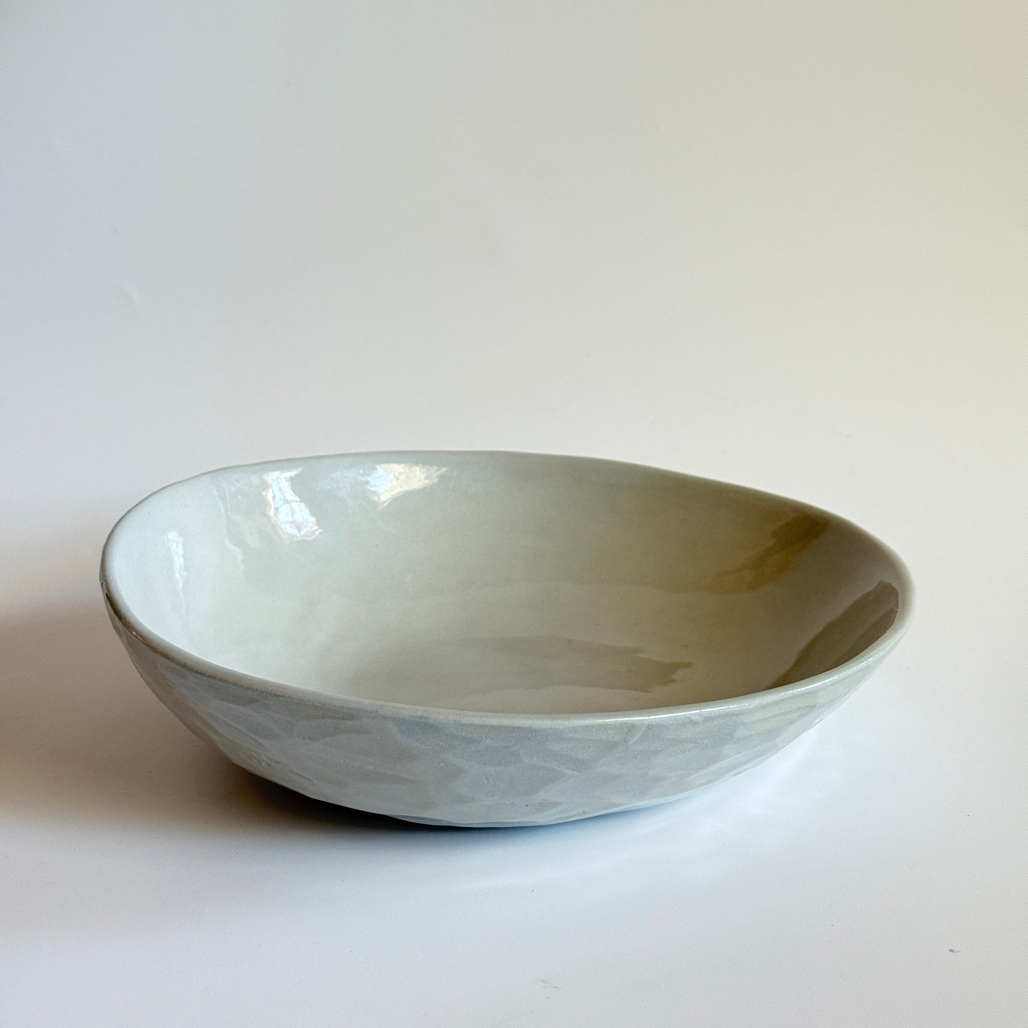 Michelle Karsdorp - Porcelain Faceted Large Serving Dish (mka018)