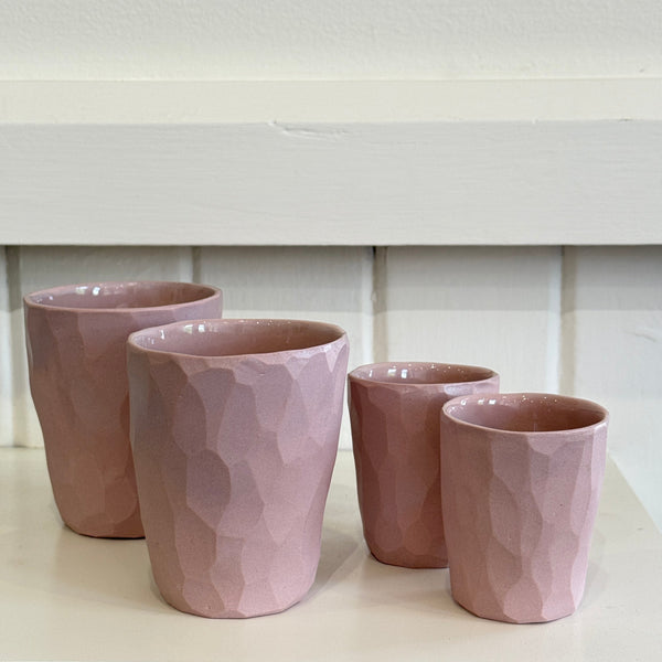 Michelle Karsdorp - Porcelain Faceted Espresso Cup (mka013)