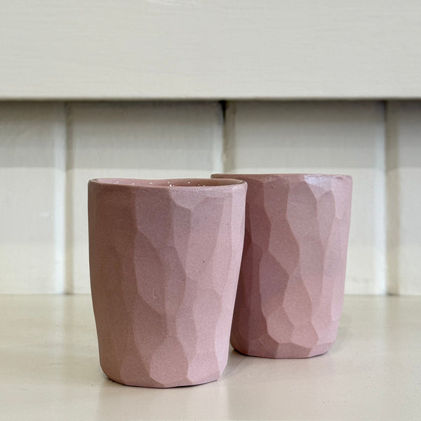 Michelle Karsdorp - Porcelain Faceted Espresso Cup (mka013)