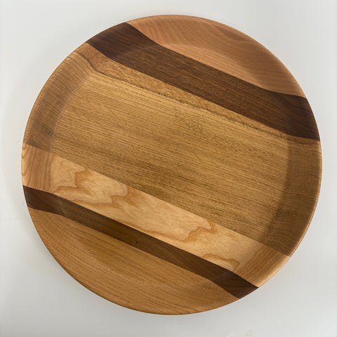 John Dawson - 'Mixed Timbers' Large Platter/Bowl (jdaw014)