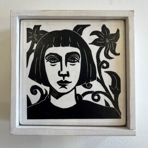 Jane Button - "Louisa" Lino print (jbu042)