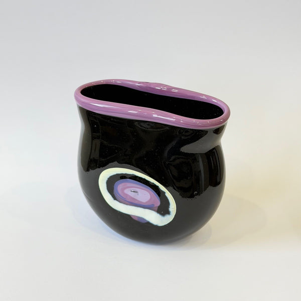 Laurie Fossier-Mills - Mini Pocket Small Glass Vase (lfm548)