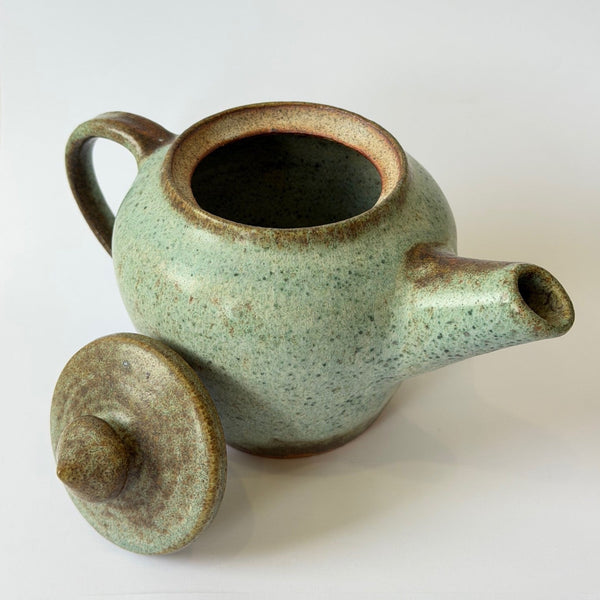 Liz Berry - Weathered Green Teapot (lbe047)