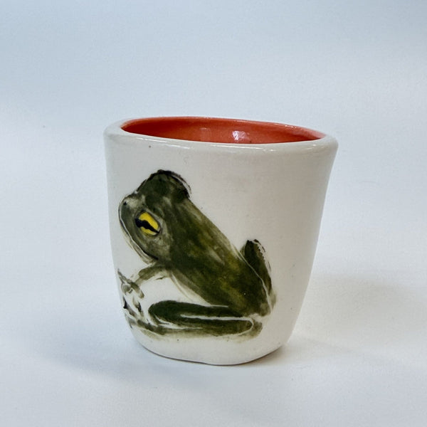 Forrest Road Studios - Porcelain Hand Painted Slip Cast Egg cups (tjac020)