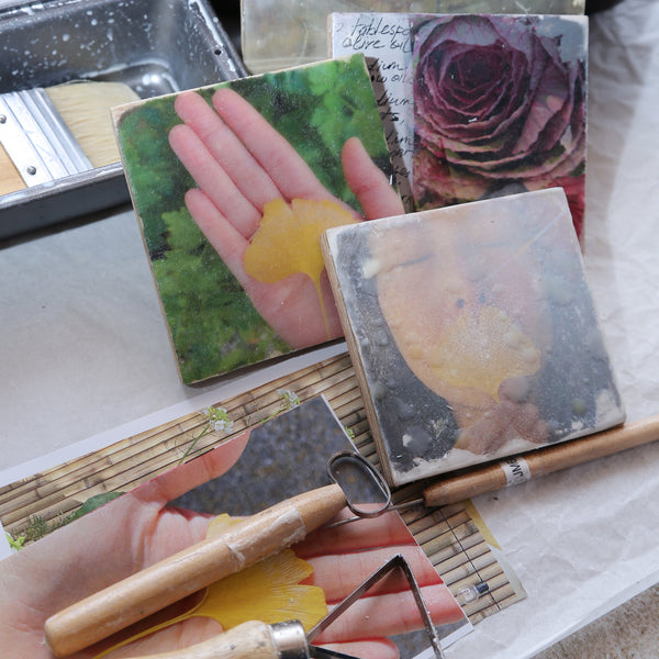 PHOTO TRANSFER WITH ENCAUSTIC WORKSHOP | ANNETTE WIGUNA