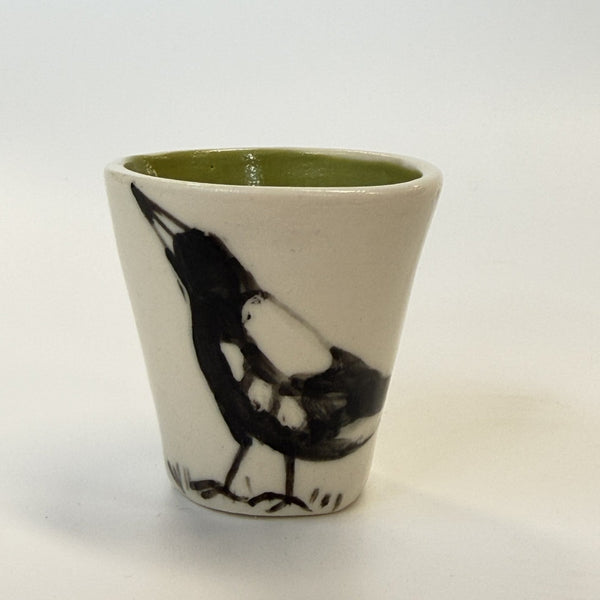 Forrest Road Studios - Porcelain Hand Painted Slip Cast Egg cups (tjac020)