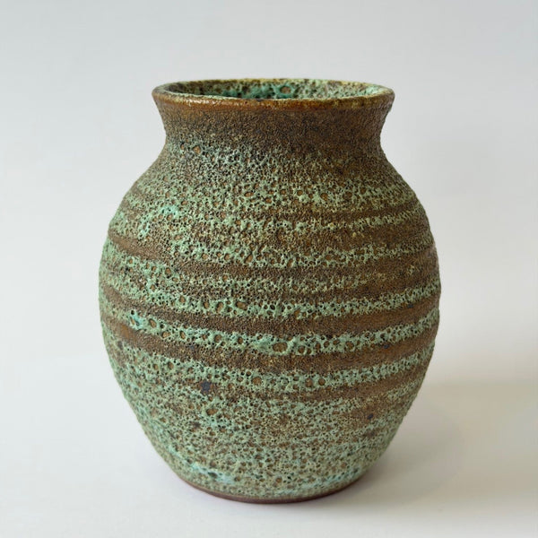 Liz Berry - Weathered Green Bud Vase (lbe049)