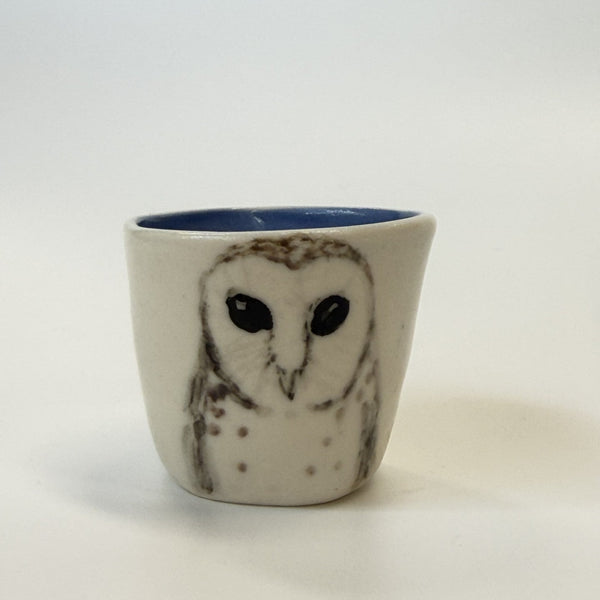 Forrest Road Studios - Porcelain Hand Painted Slip Cast Egg cups (tjac020)