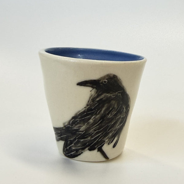 Forrest Road Studios - Porcelain Hand Painted Slip Cast Egg cups (tjac020)