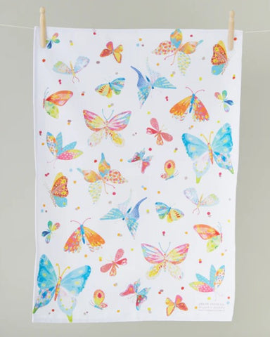 Braw Paper Co. -  Bountiful Butterflies Tea Towel (tri078)