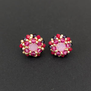 Cynthia Poh - Mixed Pink Caroline Earrings (cpoh42)