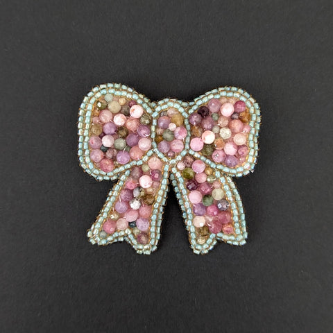 Cynthia Poh - Tourmaline Bow Brooch (cpoh46)