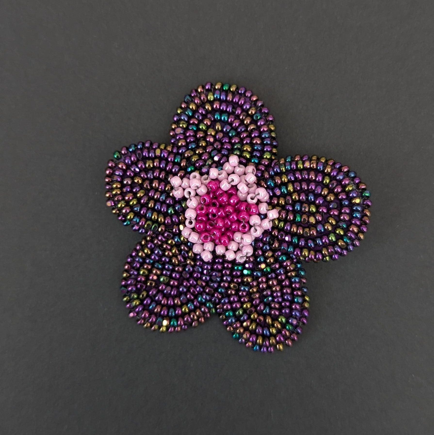 Cynthia Poh - Purple Hana Brooch (cpoh47)