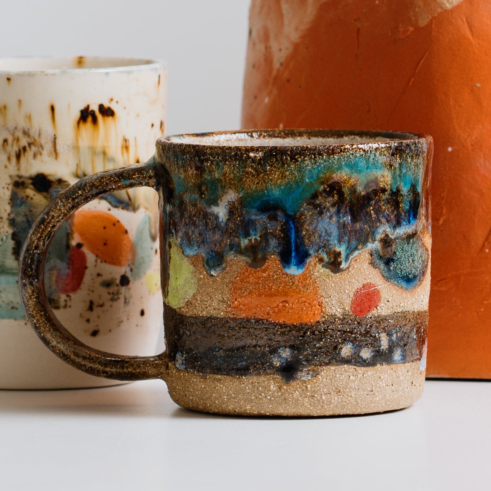 Deep Earth Ceramics by Sally Smith - Small Mug (ssm005)