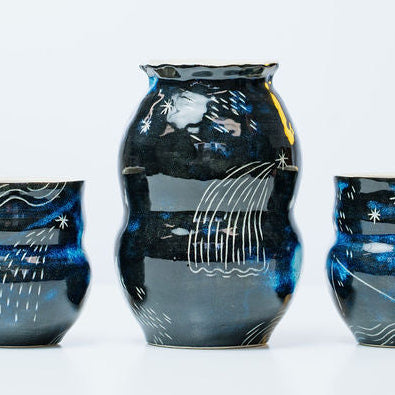 Coby McDougall - Starry Night Vase (cmcd024)