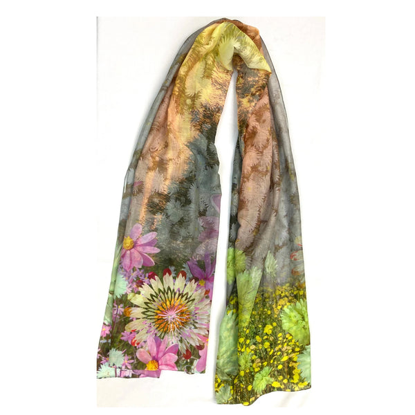 Chrisea Designs - 'Everlasting Journey' Cotton/Silk Wrap (cde092)
