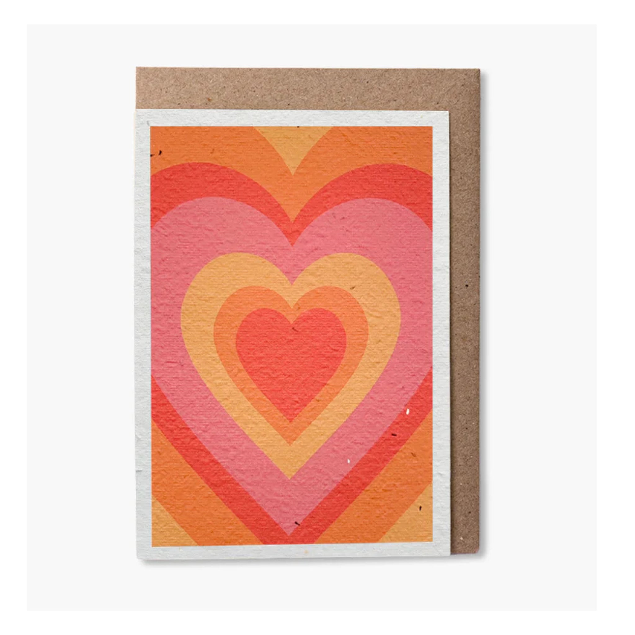 Paper & Bloom - Groovy Hearts, Plantable Cards (m/pbl010)