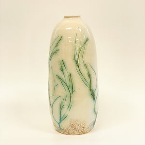 Jess Samuelson - Large Seaweed Copper Vase (jsa011)