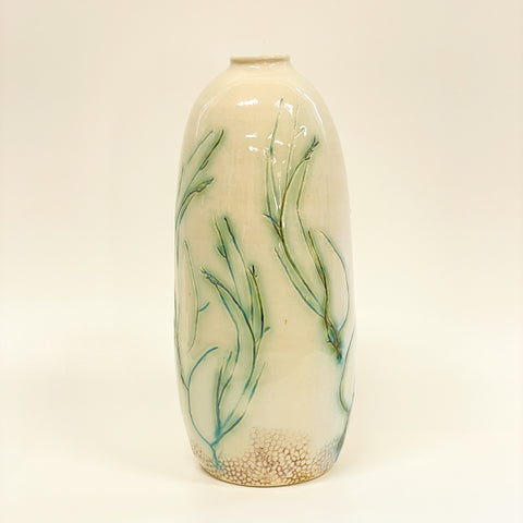 Jess Samuelson - Large Seaweed Copper Vase (jsa011)