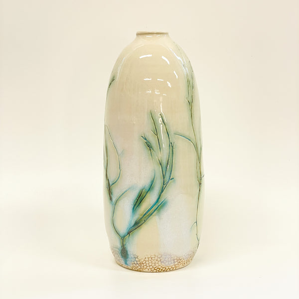 Jess Samuelson - Large Seaweed Copper Vase (jsa011)